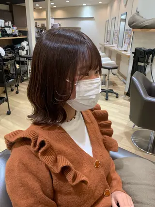 カラー 🫧透明感 カラー/ うる艶髪/🎀みずきのヘアスタイル
