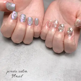 ミディアム ネイル 京橋 【39nail】のネイルデザイン