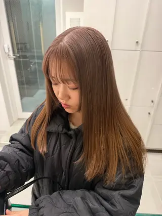 カラー 艶ブリーチ/表参道 ハイトーン /実乃梨のヘアスタイル