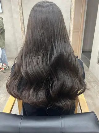 ロング 韓国風🫧艶カラー 💟ran💟のヘアスタイル