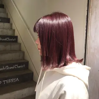 ミディアム 【指名No1】飯塚 宏美のヘアスタイル