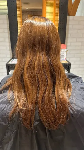 カラー 松本 羅華のヘアスタイル
