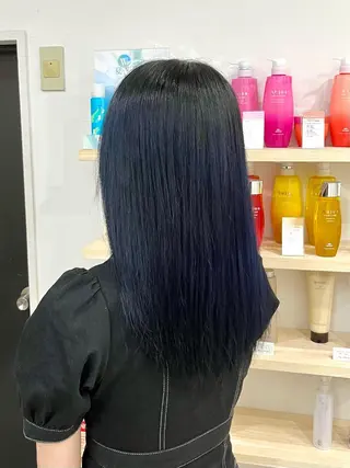 セミロング カラー カットモデル募集🐺 らいと💎のヘアスタイル