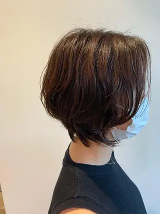 ショート パーマ 大姶良 友輝の眉毛・アイブロウイメージ