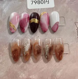 ネイル AB マツエクネイルサロンのネイルデザイン