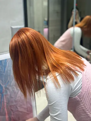 ミディアム カラー 🍈yurina 福岡/パーマ🍈のヘアスタイル