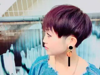 ショート カラー パルーザ代表👑 YUYAのヘアスタイル
