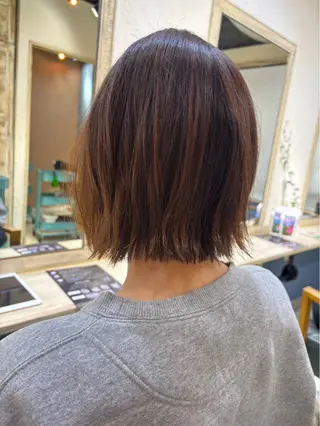 ミディアム たけかわ みずきのヘアスタイル