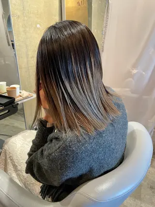 ミディアム お悩み改善カット 太田皓大のヘアスタイル