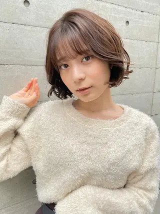 ショート カラー ツヤ美髪💐 髪質改善/高山愛来のヘアスタイル