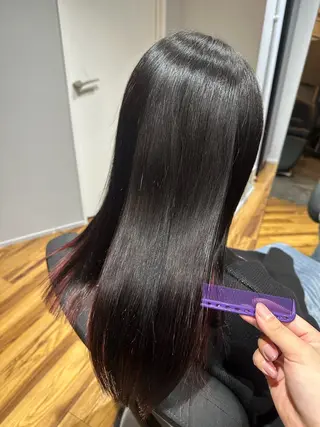 セミロング カラー OON仙台一番町店所属・足立 崇明のヘアスタイル