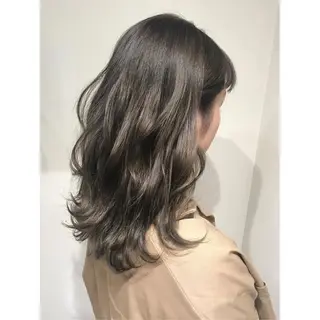 セミロング カラー 似合わせ提案サラ艶♡ 彩華のヘアスタイル