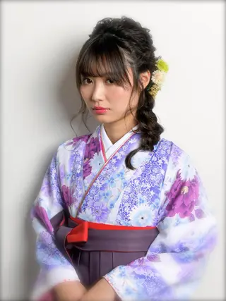 ヘアアレンジ 乳井 悠香のヘアスタイル