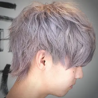 ショート カラー 植田 /エクステ /ブリーチ/髪質改善のヘアスタイル