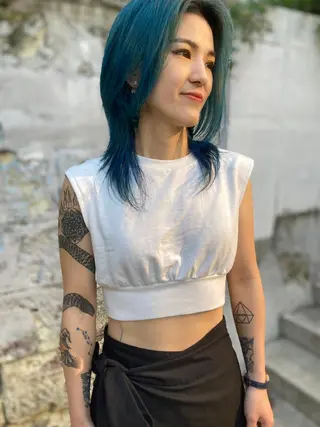 ミディアム カラー ainico.所属・髪質改善　艶髪✨ Teppeiのヘアスタイル