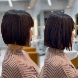 ショート SHU/レイヤー /韓国ヘアのヘアスタイル