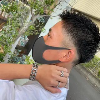 ショート メンズ 松永 果菜のヘアスタイル