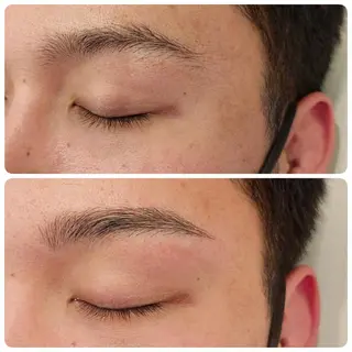 メンズ アイブロウ Bluemoon所属・Blue moonのマツエク・マツパデザイン