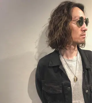 ショート カラー パーマ メンズ 🧼柴田 健太郎🧼のヘアスタイル