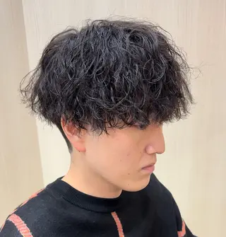 メンズ 🎖️似合わせメンズ パーマ🎖️カネキのヘアスタイル