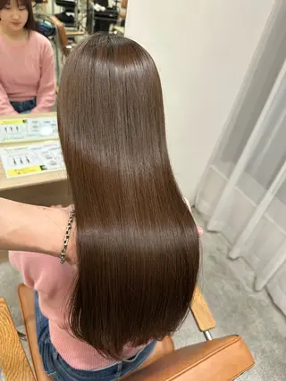 ロング チナツ/透明感カラー /酸性縮毛のヘアスタイル