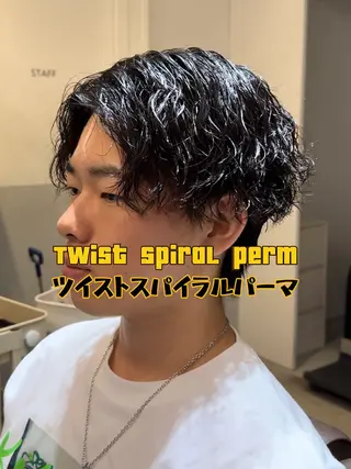 ショート Noisyle 北堀江店所属・韓国スタイル SHUNのヘアスタイル