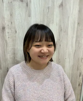 カラー 竹村 恵功代のヘアスタイル