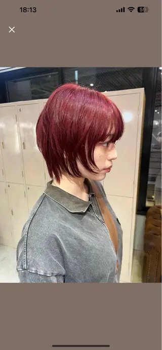 ショート ハイトーンデザイン/ ボーイッシュ🧤莉音のヘアスタイル