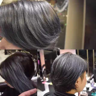 ショート カラー 中川 拓弥のヘアスタイル