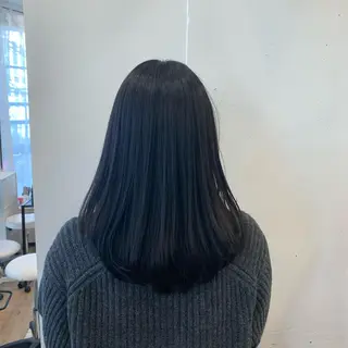 セミロング まろやかカラー🤎 みなとまほのヘアスタイル