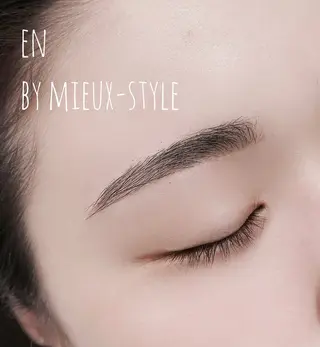 アイブロウ Na0 .en ornerのマツエク・マツパデザイン