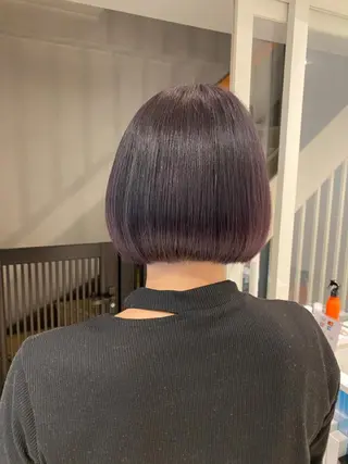 ショート カラー 🌈評価No.1🌈 艶髪カラー❌エクステのヘアスタイル