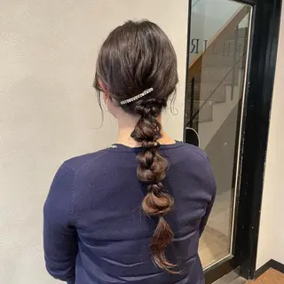 ヘアアレンジ 金城 二千夏のヘアスタイル