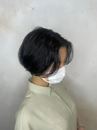 ショート カラー 美髪矯正/髪質改善 砂原一博のヘアスタイル