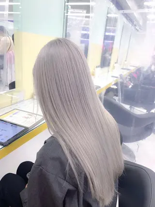 カラー 美髪透明感カラー🫧 銀座ACADEMYのヘアスタイル