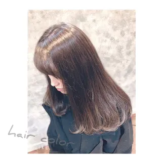 セミロング Ange lian所属・Ange lian 🌿お手頃価格サロンのヘアスタイル