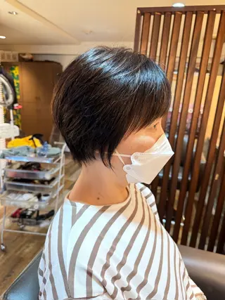 ショート ショート／ボブ／ クセ毛特化／越野雄大のヘアスタイル