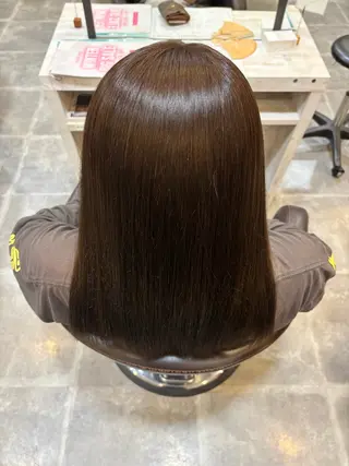 ロング Bonheur/ 荒木 厚晴/髪質改善のヘアスタイル