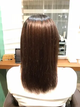 ミディアム 川村 綾のヘアスタイル