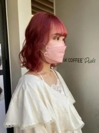 カラー カノエ大濠店／カラー AZUのヘアスタイル