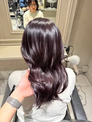 ロング 鈴木 心々麦のヘアスタイル