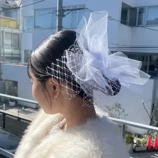 ロング ヘアアレンジ トレンドカラー🥣／ ヘアアレンジ✩.*˚のヘアスタイル