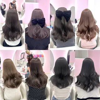 ロング 韓国/縮毛矯正/ カンタのヘアスタイル