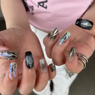 ネイル カメレオン京橋🌻 草葉由佳のネイルデザイン