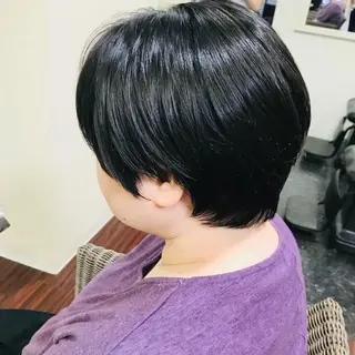 ショート ママ美容師 *ヒマワリのヘアスタイル