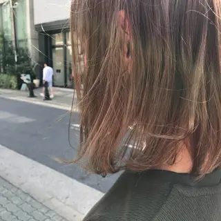 ミディアム analogue所属・u harukaのヘアスタイル