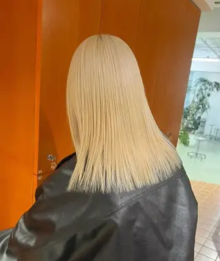 ミディアム カラー 🪐レイヤー/ボブ/ 艶髪/加野彩果🪐のヘアスタイル