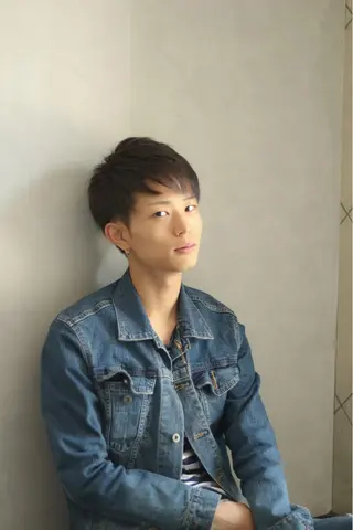 ショート カラー メンズ 渋谷宮益坂 omoのヘアスタイル