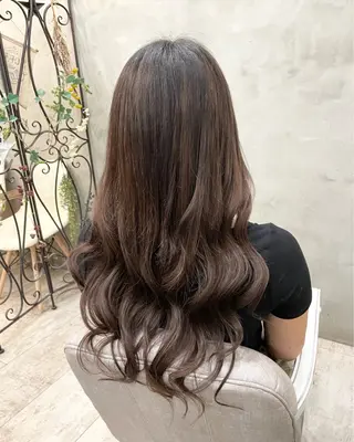 【ピンク/韓国ヘア/ ヘアセット】亜海のヘアスタイル