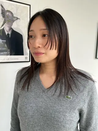 セミロング heir studio Baretta所属・山本 銀次郎のヘアスタイル